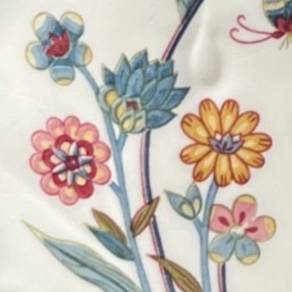 Vtg Jardin by ANDREA BY SADEK Oval Ceramic Leaf Dishes Japan 1980s READ - Picture 8 of 16